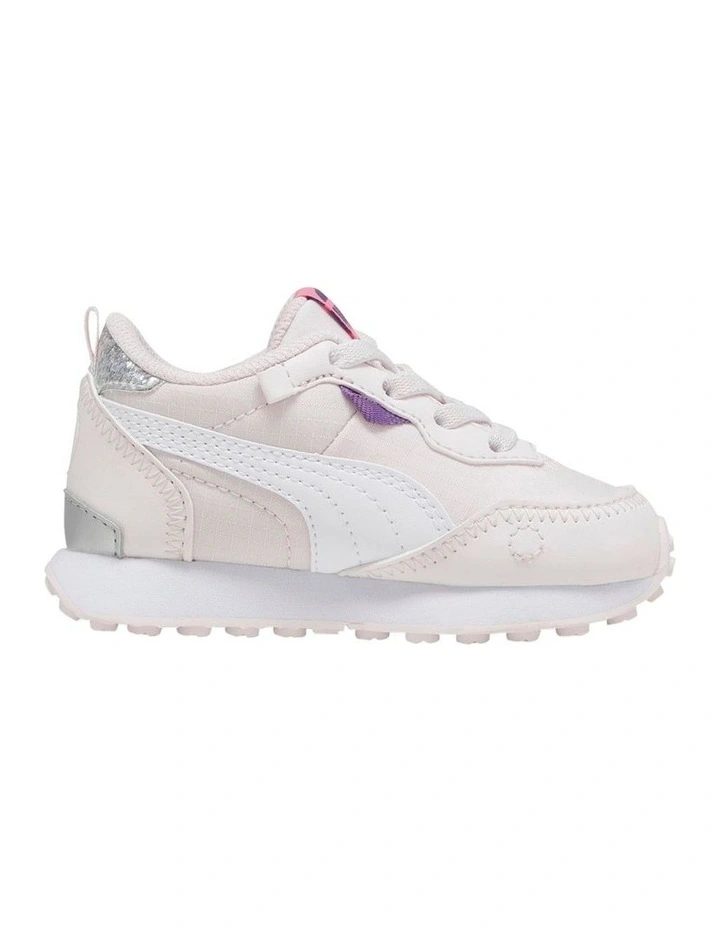 Rider Fv Starry Elastic Lace Infant Sneakers in Pink image 1