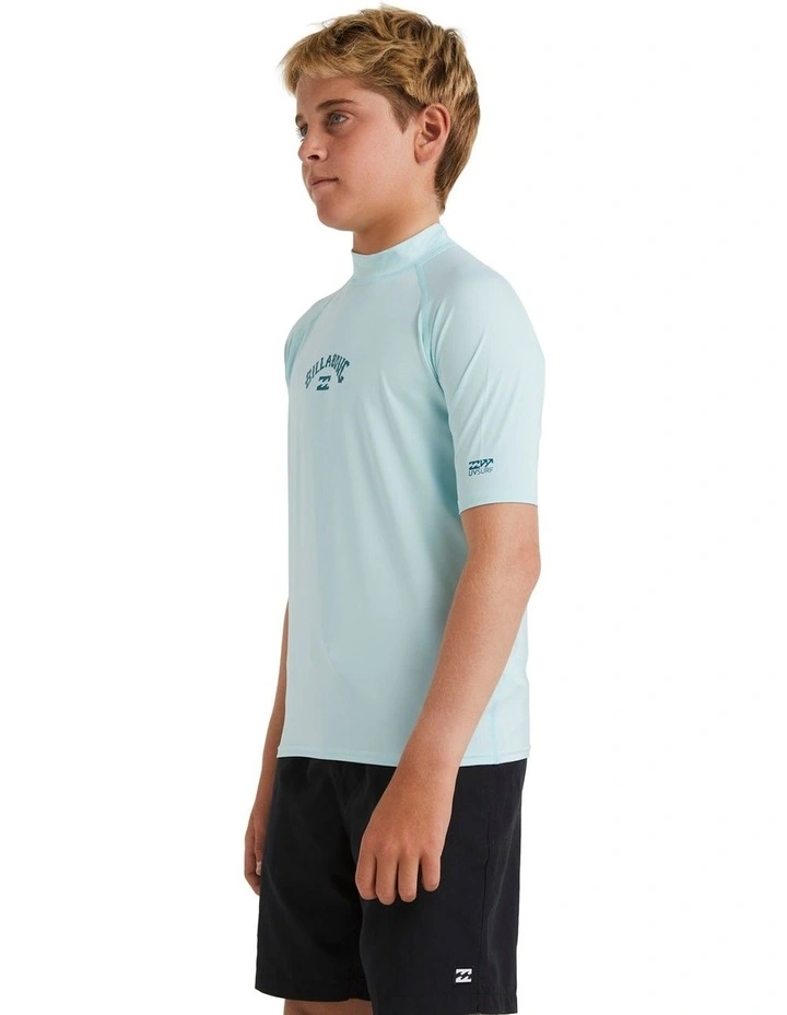 All Day Arch Rash Vest in Green image 3