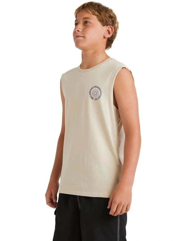 Crayon Wave T-shirt (8-16 Years) in White image 4