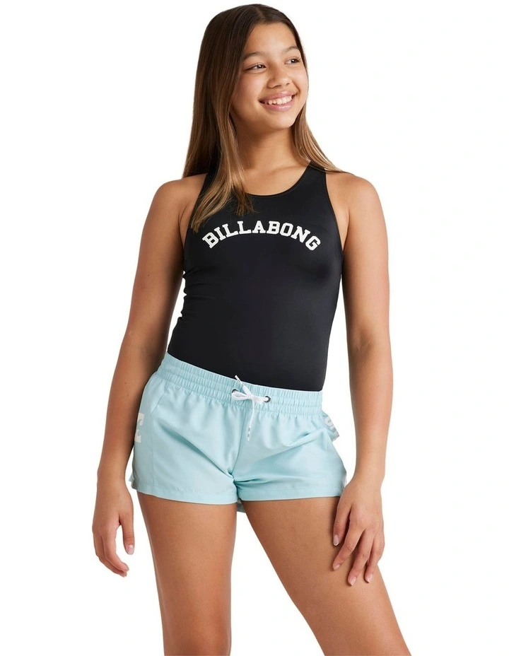 Heat Wave Boardshorts (6-14 Years) in Blue image 1