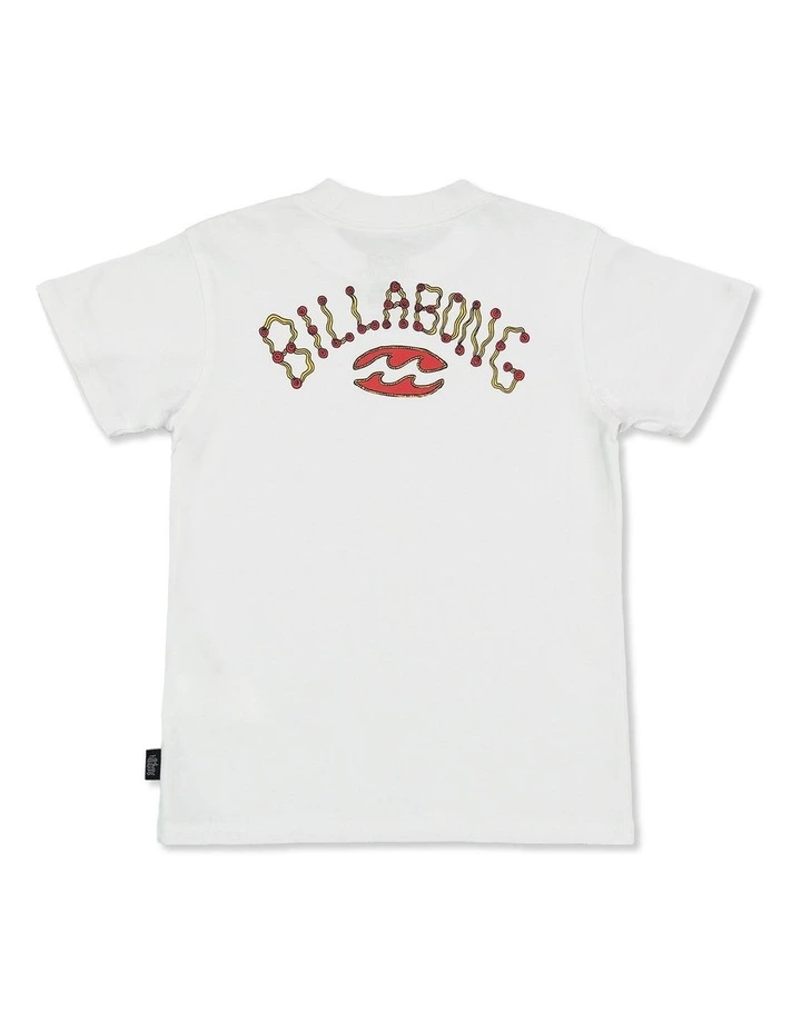Groms Otis Arch T-shirt in White image 2