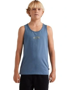 Crossboards Tank Top in Blue