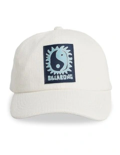 Mixing Vibes Cap in White