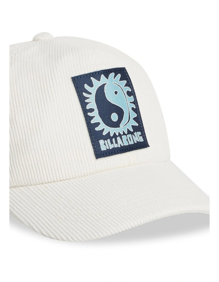 Mixing Vibes Cap in White image 5