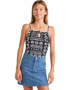 Hilary Cargo Jnr Denim Skirt in Blue