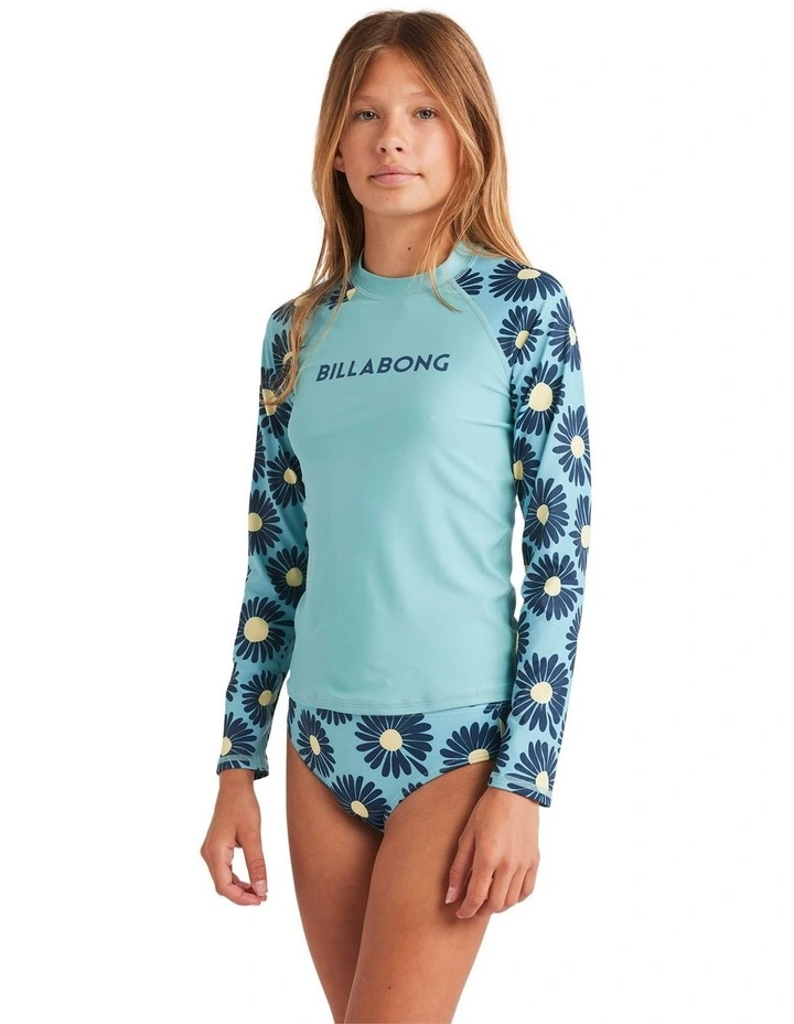 Fresh Daze Sunshirt Set in Blue image 3