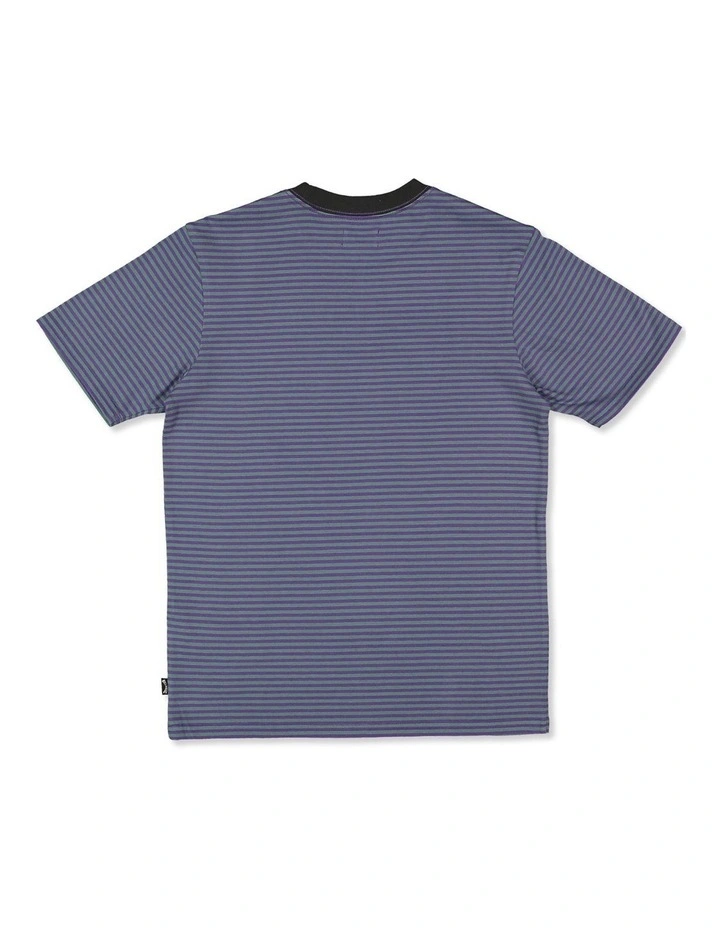 Groms Absense Stripe Ss Purple image 2