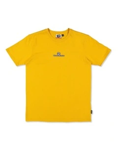 Groms Dot Com Ss Yellow