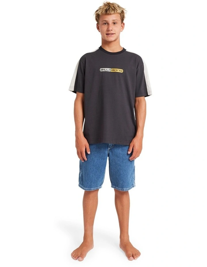 Spec Iconic T-Shirt in Washed Black image 4