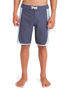 D Bah Bio 18 Boardshorts in Vintage Indigo