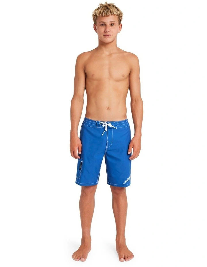 Piped Low Tide 15 Boardshorts in Cobalt image 4