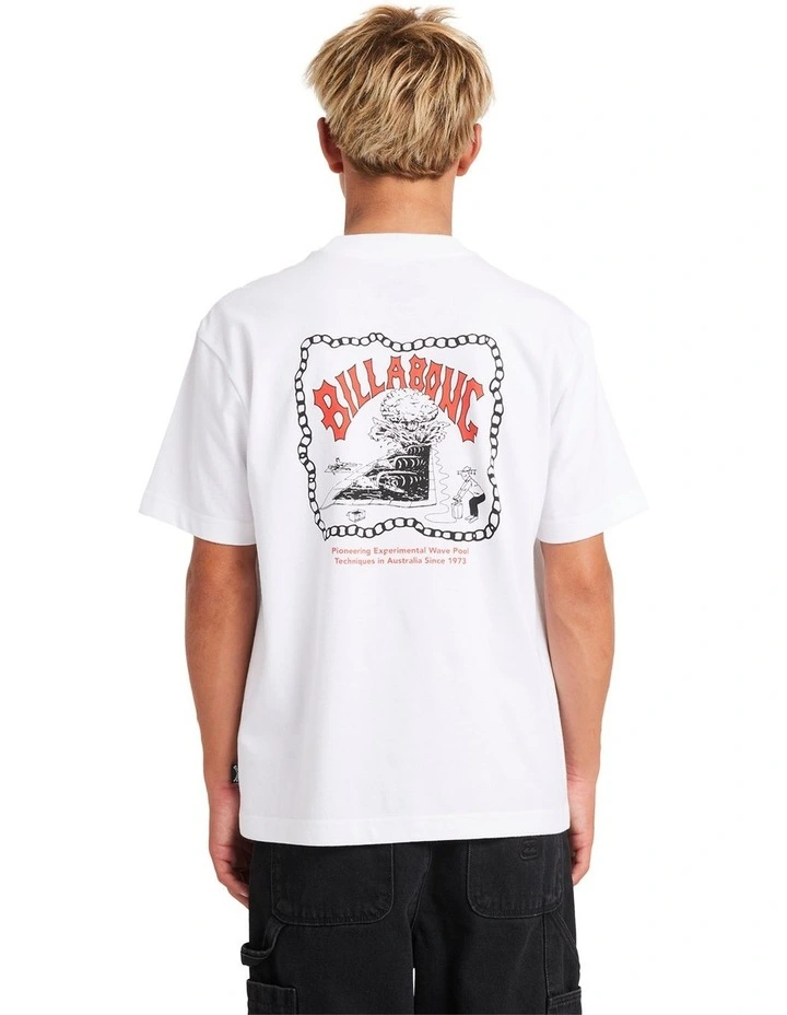 Wave Pool T-Shirt in White image 2