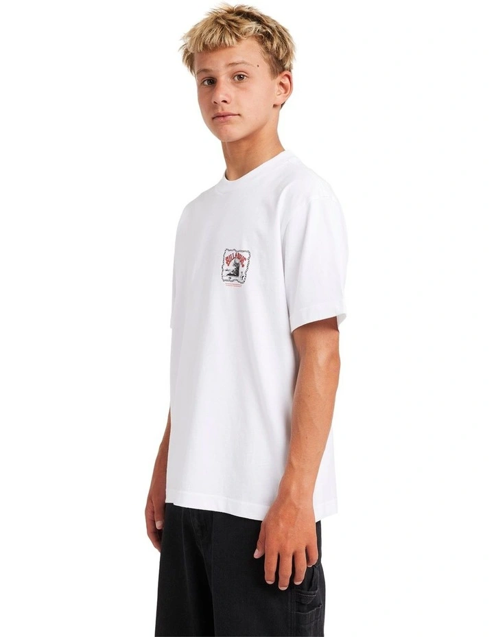 Wave Pool T-Shirt in White image 3