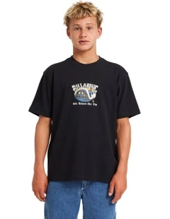 Behind The T-Shirt in Black