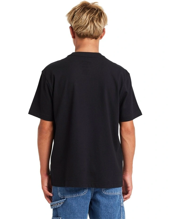 Behind The T-Shirt in Black image 2