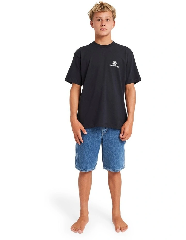 Bio Wave T-Shirt in Black image 4