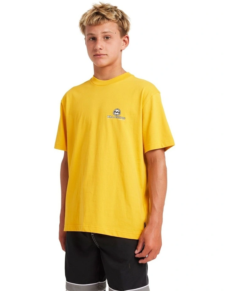 Bio Wave T-Shirt in Yellow image 3