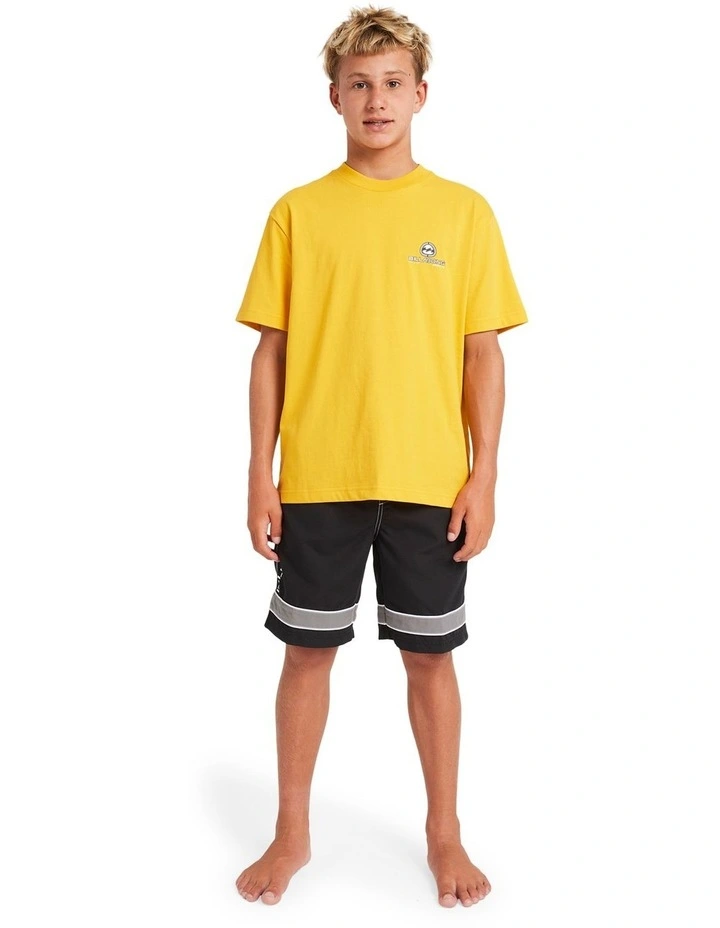 Bio Wave T-Shirt in Yellow image 4
