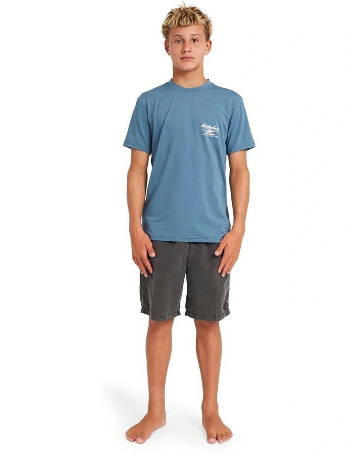 Crossboards Surf T-Shirt in Real Teal image 4