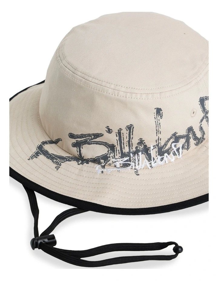 Script Boo Bucket Hat in Stone image 4