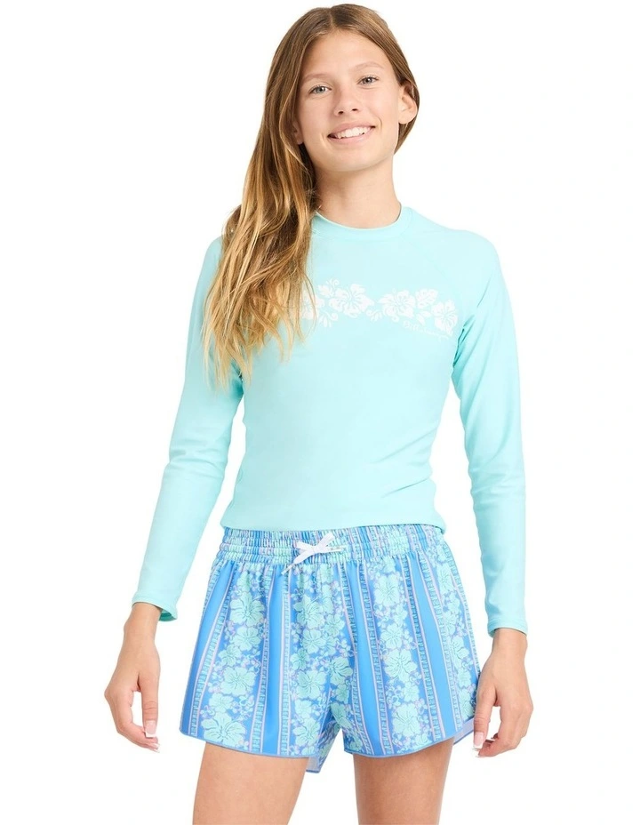 Happy Hibiscus Boardshorts in Multi image 1