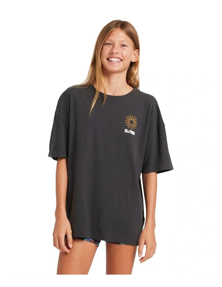 Sunshine Chaser T-Shirt in Off Black image 1