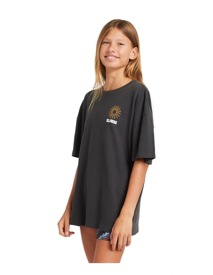 Sunshine Chaser T-Shirt in Off Black image 3