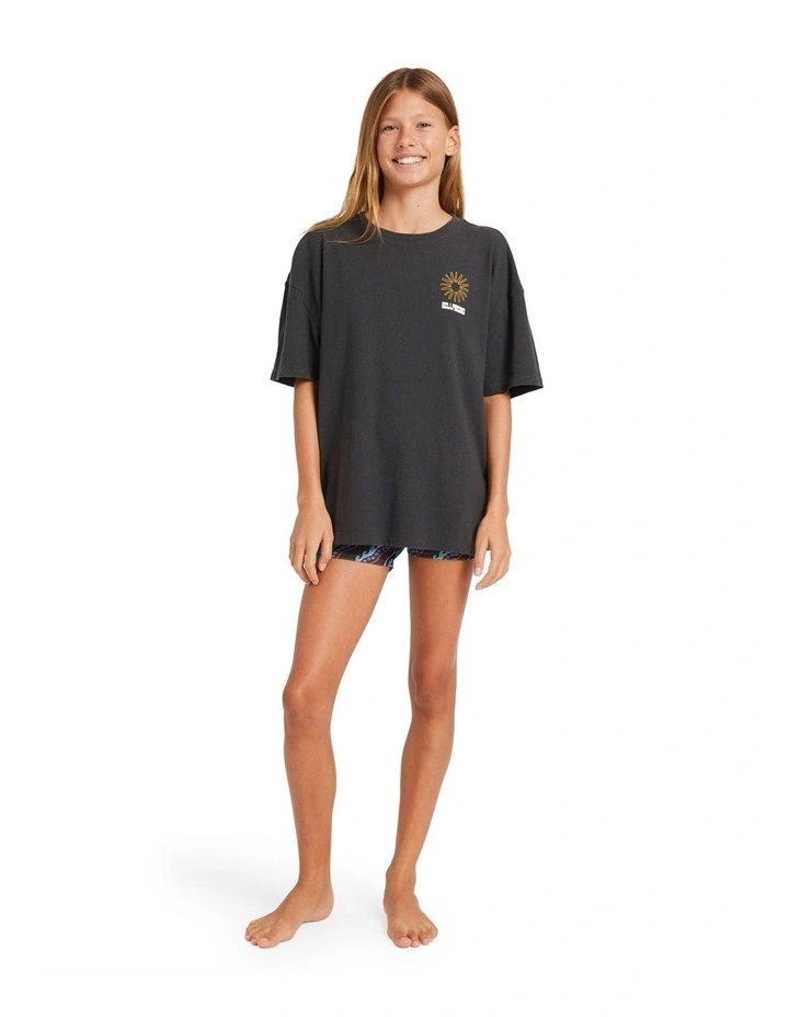 Sunshine Chaser T-Shirt in Off Black image 4