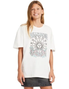 Setting Sun T-Shirt in White