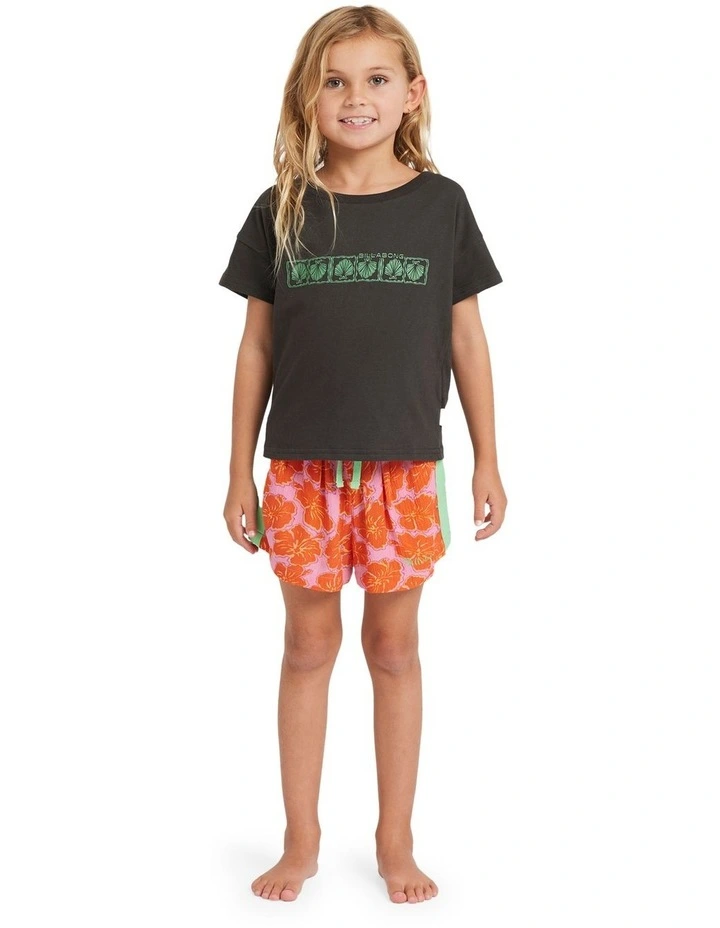 Seashell Paradise T-shirt in Off Black image 1