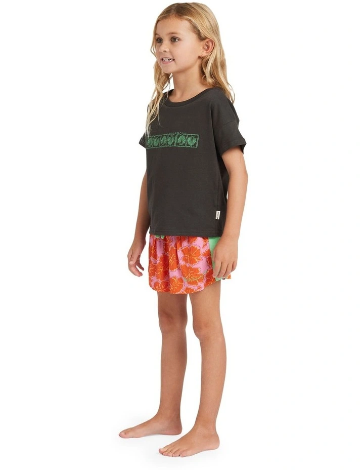 Seashell Paradise T-shirt in Off Black image 3