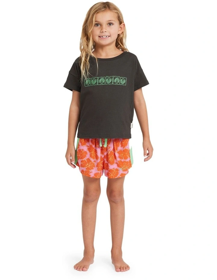 Seashell Paradise T-shirt in Off Black image 4