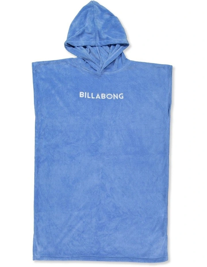Hooded Towel in Tidal Blue image 1