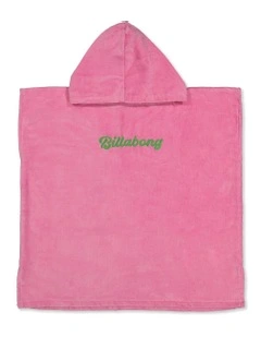 Hooded Towel in Party Pink