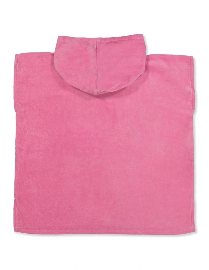 Hooded Towel in Party Pink image 2
