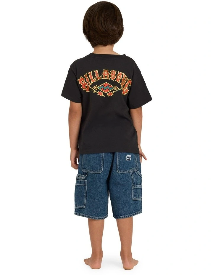 Bad Dog Walkshorts in Ocean Wash image 2