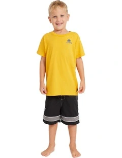 Throw On 13 Boardshorts in Black