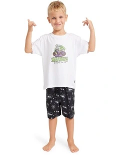 Creatures 13 Boardshorts in Black