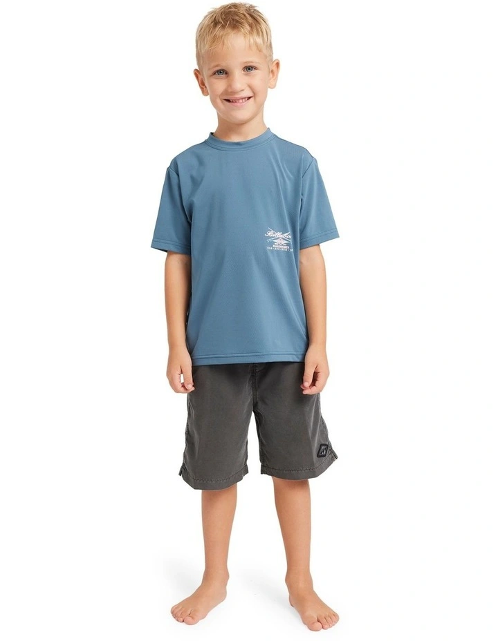 Crossboards Surf T-Shirt Real Teal image 1