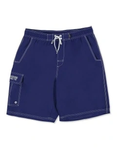 Throw On 21 Boardshorts in Vintage Indigo