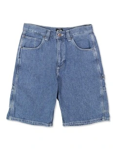 Bad Dog Walkshorts 21" in Ocean Wash