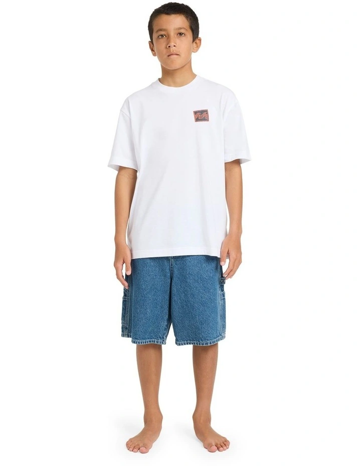 Bad Dog Walkshorts 21" in Ocean Wash image 3