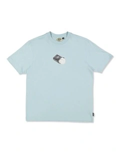 Spec Wax S T-shirt in Sterling Blue