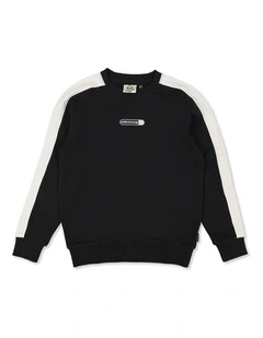 Spec 73 Crew Neck Sweater in Black