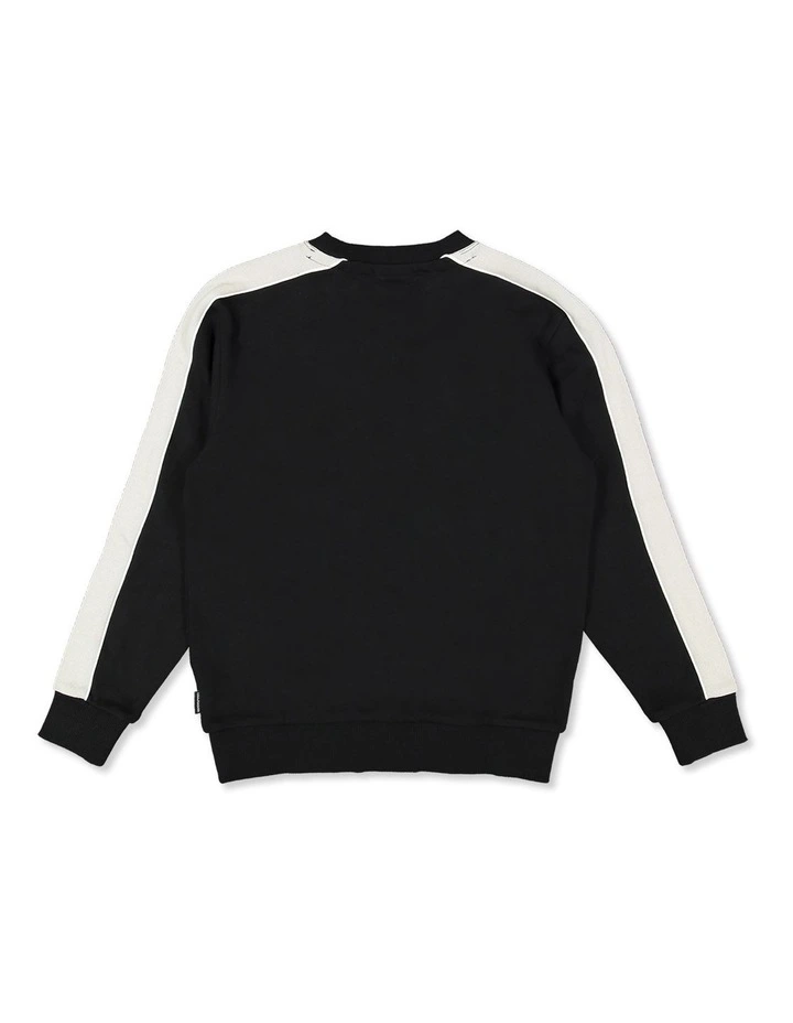 Spec 73 Crew Neck Sweater in Black image 2