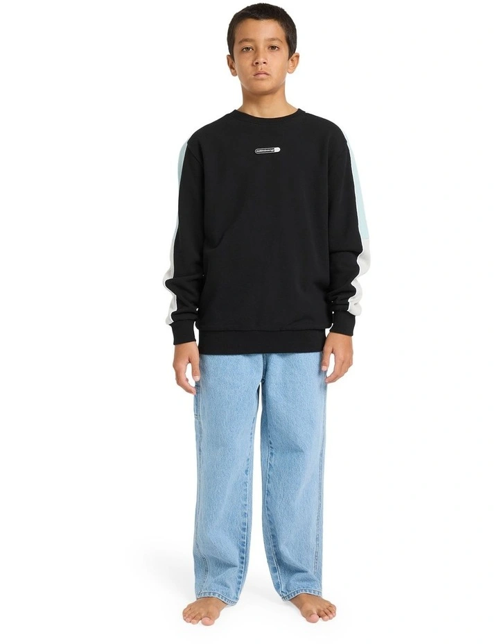 Spec 73 Crew Neck Sweater in Black image 3