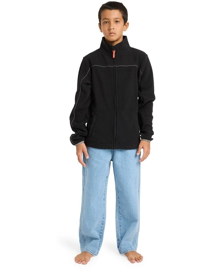 Spec Polar Mock Neck Sweater in Black image 3