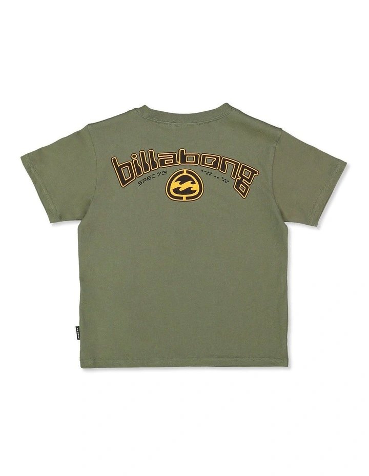 Toddlers Spec 73 T-shirt in Cypress Green image 2