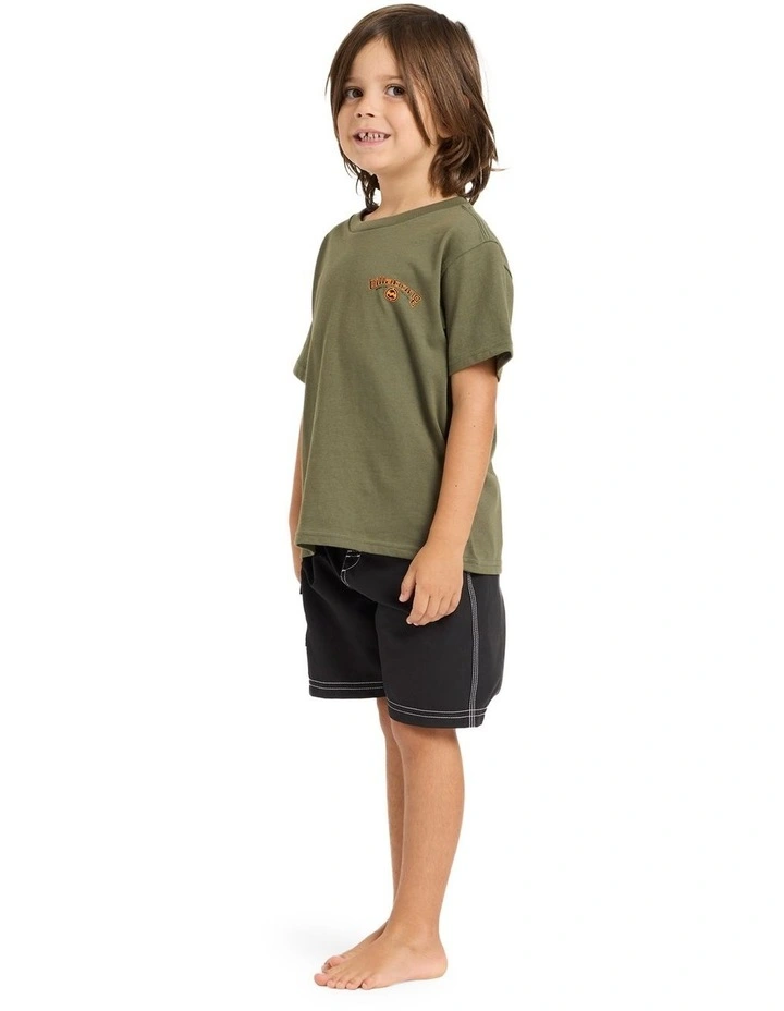 Toddlers Spec 73 T-shirt in Cypress Green image 3