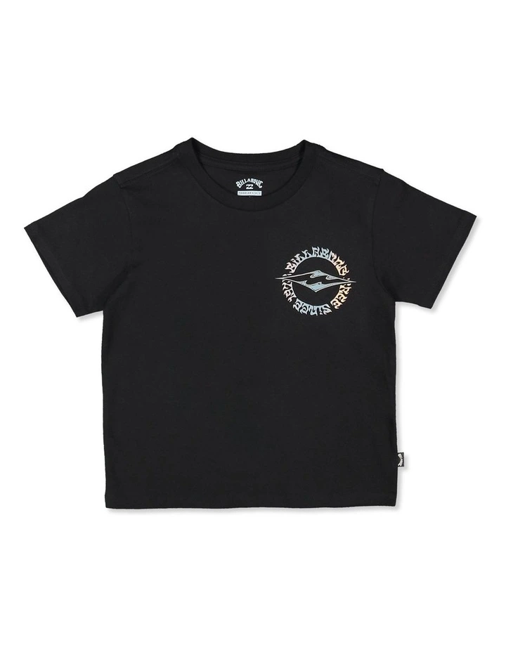 Toddlers Hollow T-shirt in Black image 1